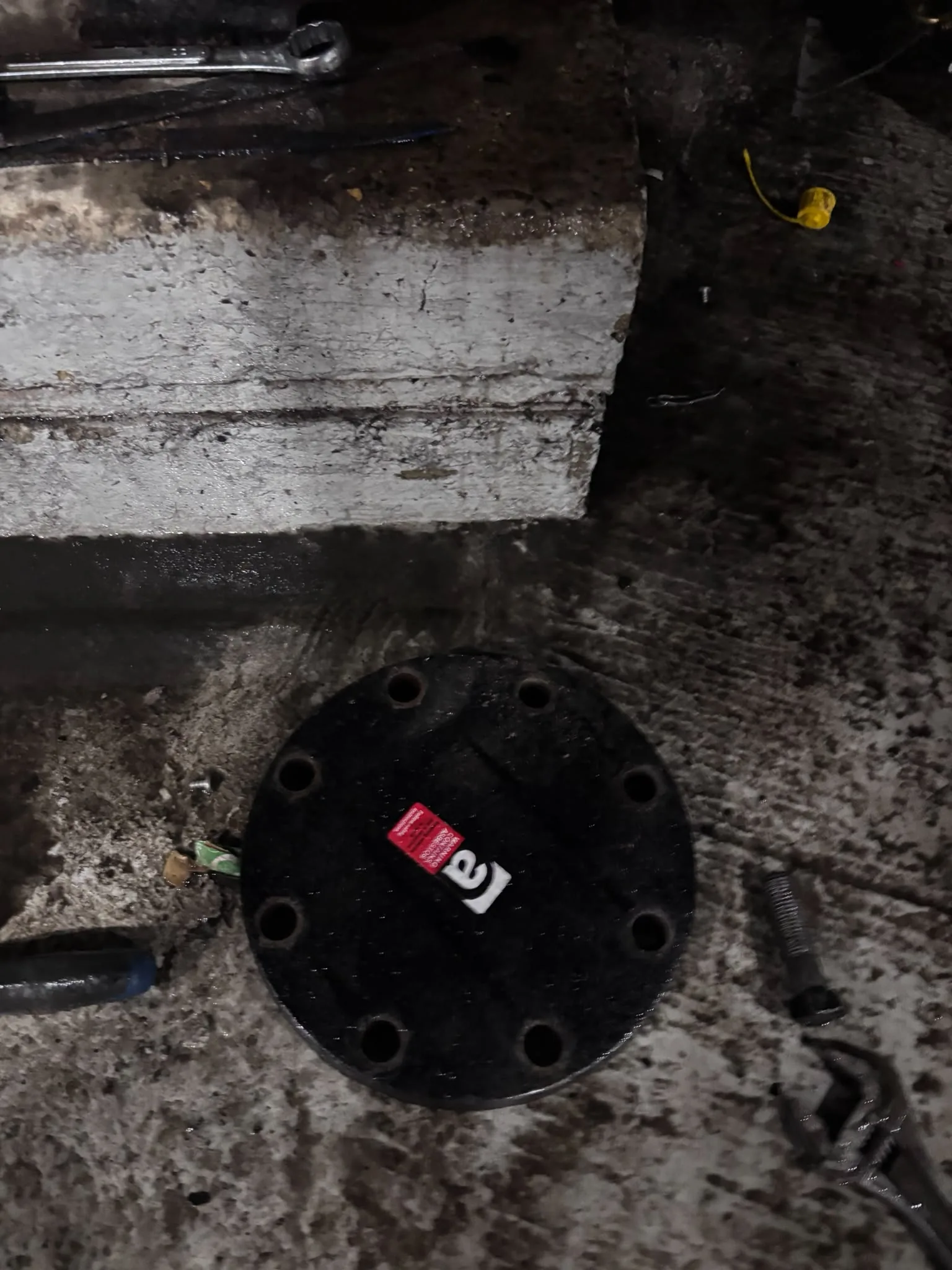 Artex scraping from a concrete ceiling during Ladbroke Grove refurbishment